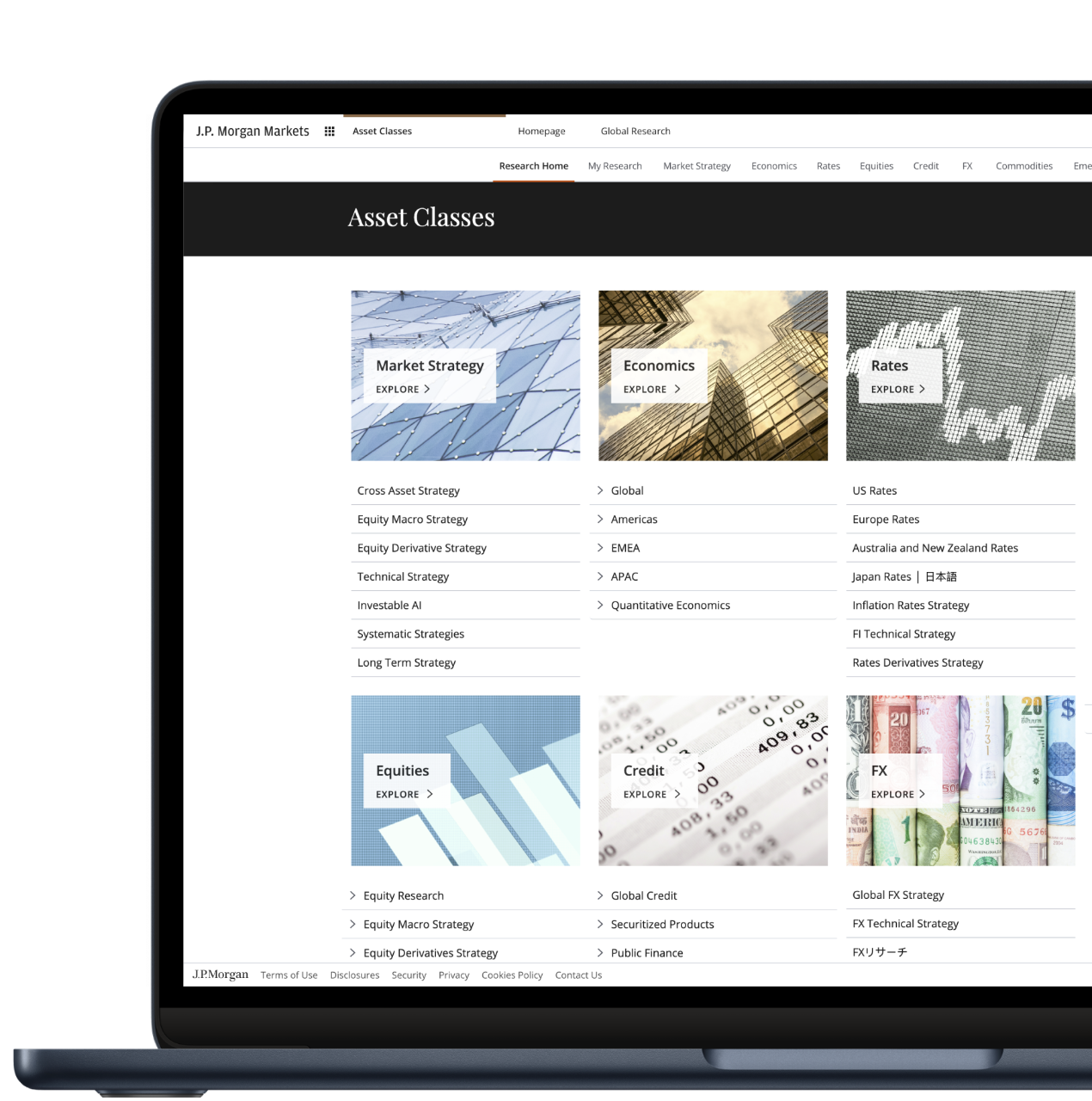 Global Investment Research Platform | J.P. Morgan Markets